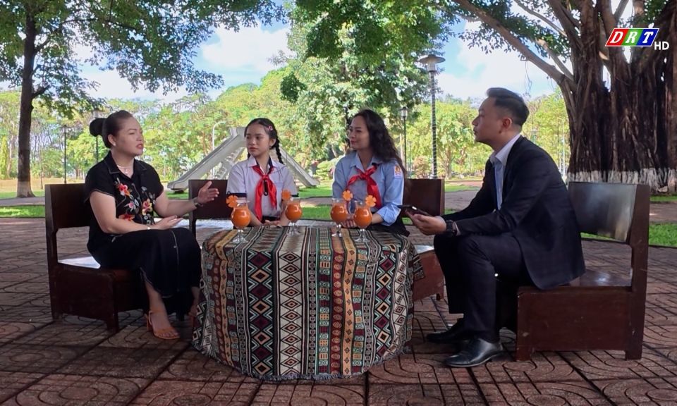 Tọa đ&agrave;m - Trao đổi: Thiếu nhi Đắk Lắk học theo lời B&aacute;c dạy ng&agrave;y 17-5-2025