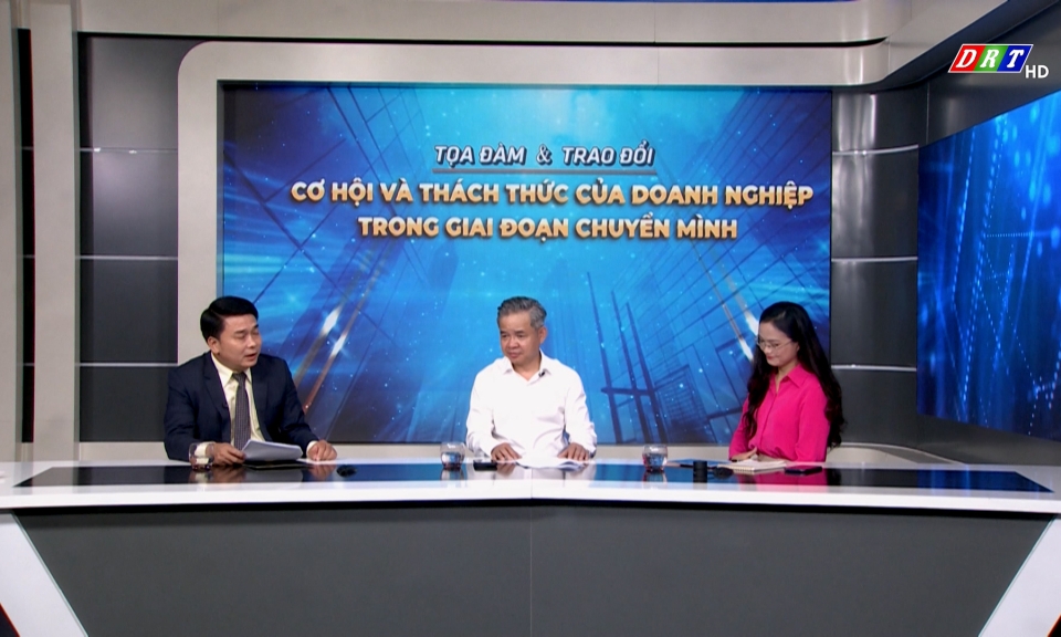 Tọa đ&agrave;m - Trao đổi:  Cơ hội v&agrave; th&aacute;ch thức của doanh nghiệp trong giai đoạn chuyển m&igrave;nh ng&agrave;y 9-8-2025       