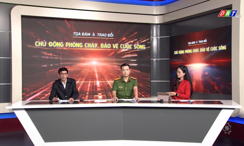 Tọa đ&agrave;m -Trao đổi: Chủ động ph&ograve;ng ch&aacute;y, bảo vệ cuộc sống ng&agrave;y 3-1-2026
