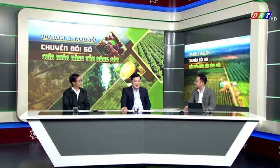 Tọa đ&agrave;m - Trao đổi: Chuyển đổi số - Ch&igrave;a kh&oacute;a n&acirc;ng tầm n&ocirc;ng sản ng&agrave;y 10-1-2026 